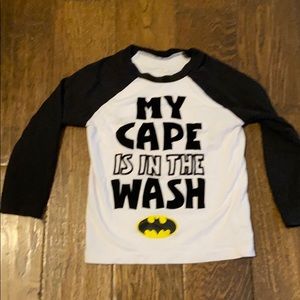 Boys 4T Batman Long Sleeve Shirt